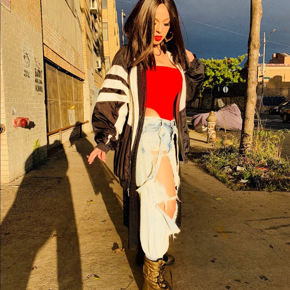 Adidas wind breaker jacket